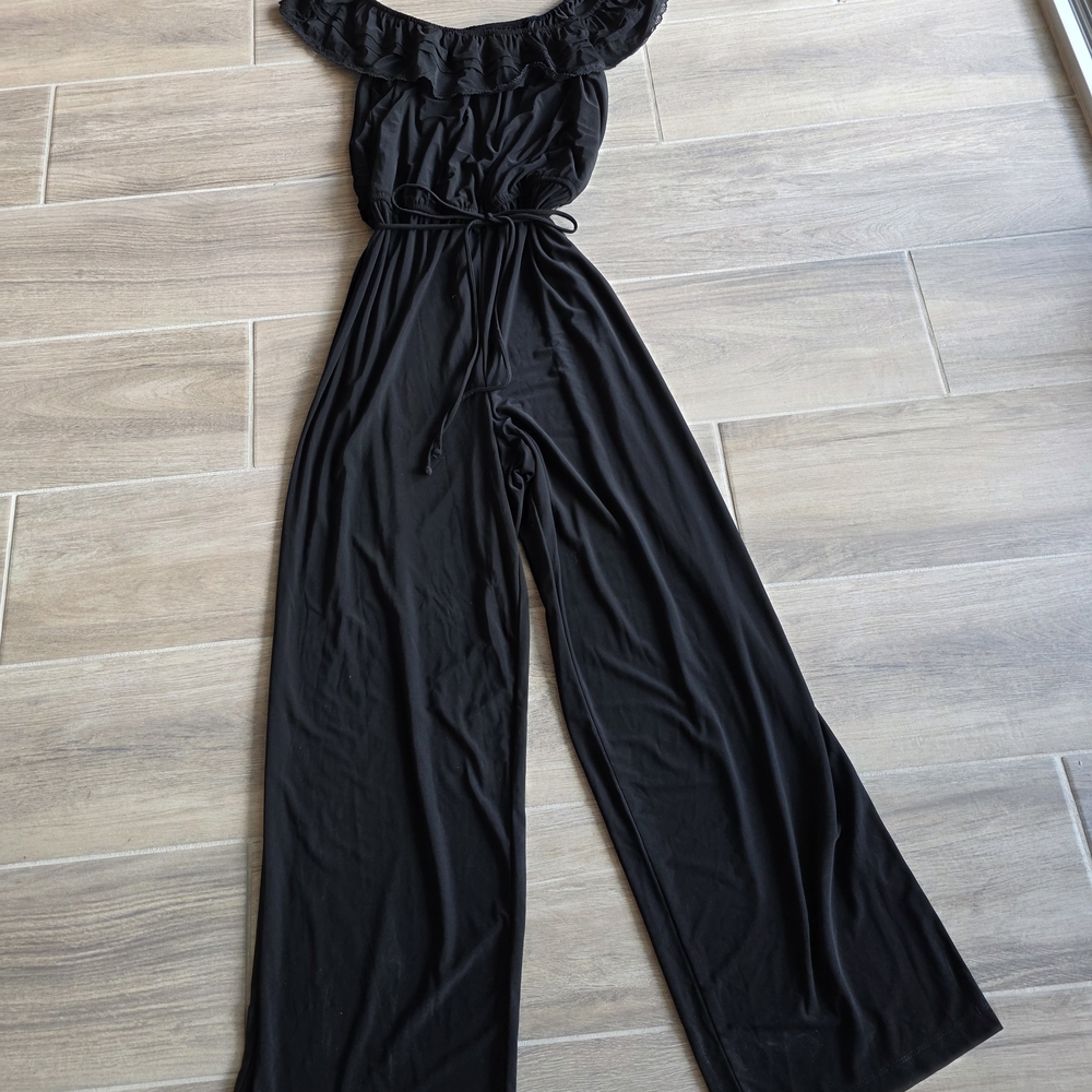 Emma and Michele Black Jumpsuit